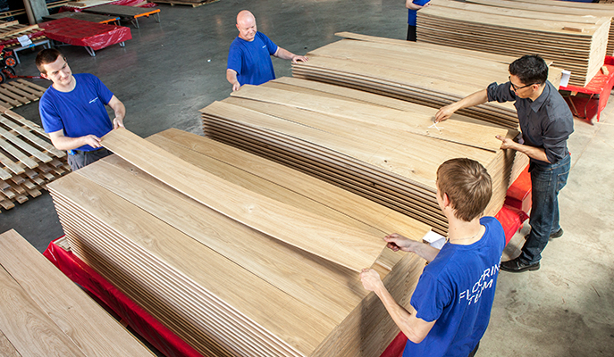 Flooring lamellas